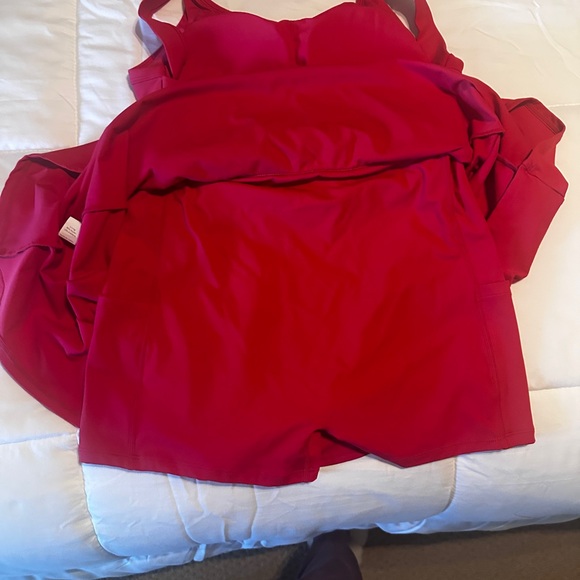 HALARA Red Mini Dress - Picture 3 of 11